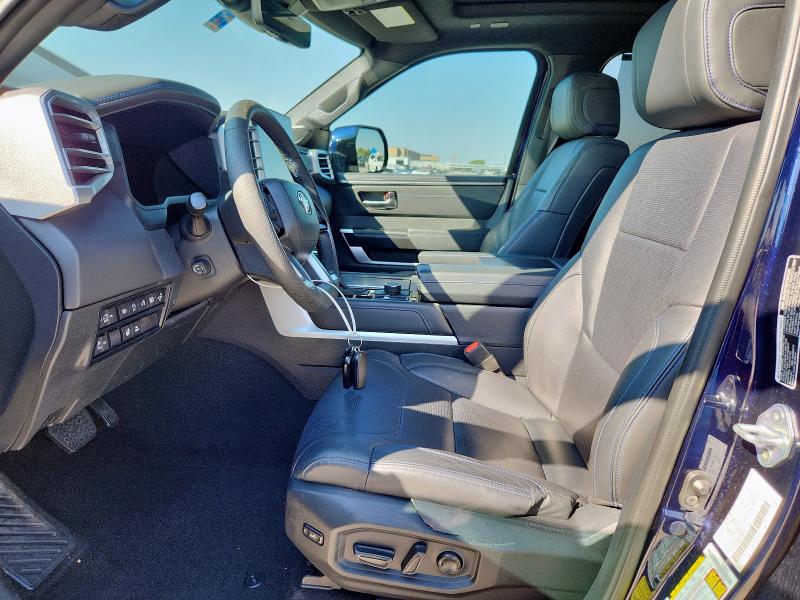 5TFNA5DB2PX098705 - 2023 TOYOTA TUNDRA CREWMAX PLATINUM Mavi foto 7