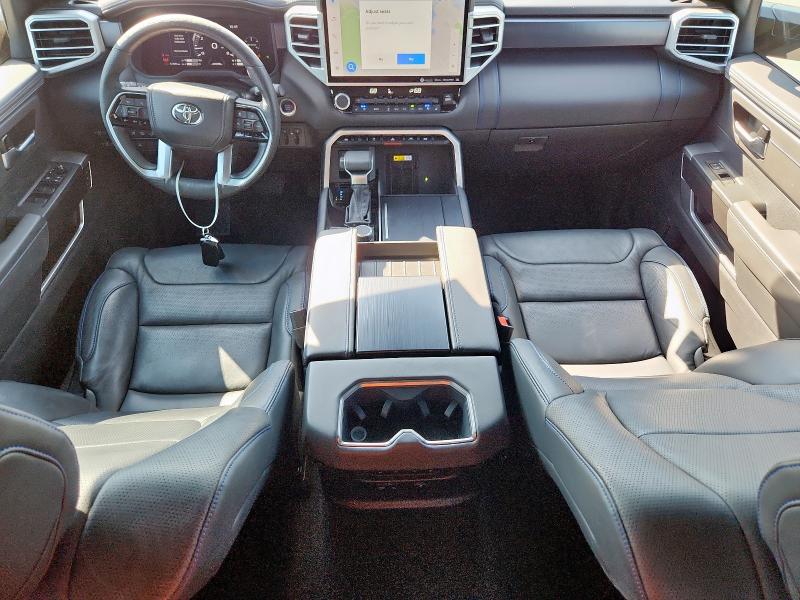 5TFNA5DB2PX098705 - 2023 TOYOTA TUNDRA CREWMAX PLATINUM Mavi foto 8