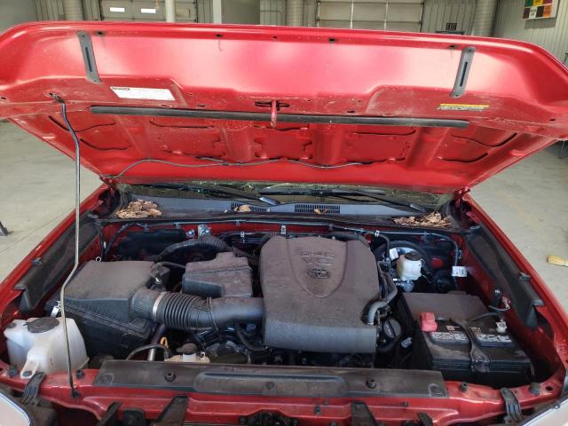 3TYCZ5AN6PT171583 - 2023 TOYOTA TACOMA DOUBLE CAB BURGUNDY photo 11