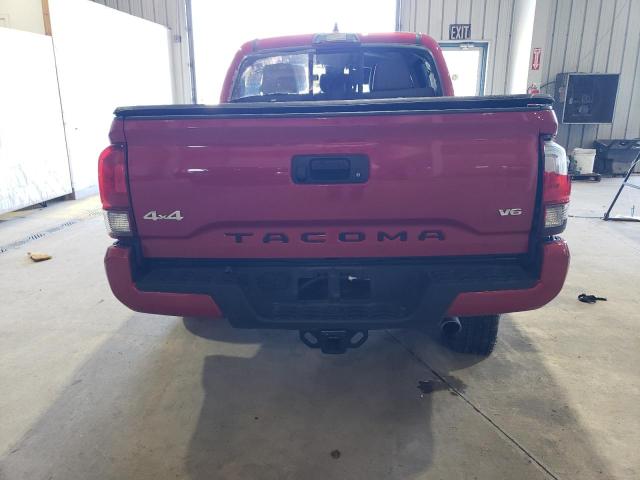 3TYCZ5AN6PT171583 - 2023 TOYOTA TACOMA DOUBLE CAB BURGUNDY photo 6