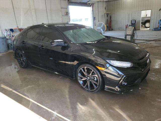 SHHFK7H98HU219011 - 2017 HONDA CIVIC SPORT TOURING Черный фото 4