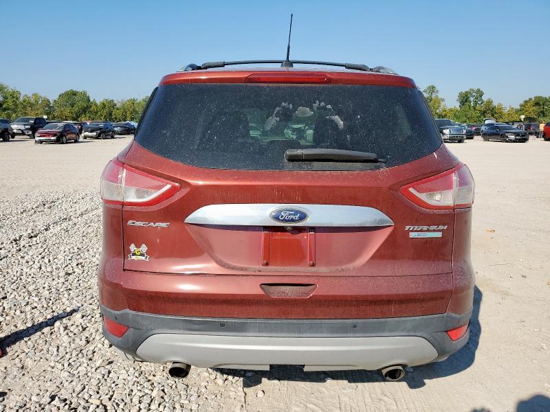 1FMCU0J96GUB66925 - 2016 FORD ESCAPE TITANIUM წითელი ფოტო 6