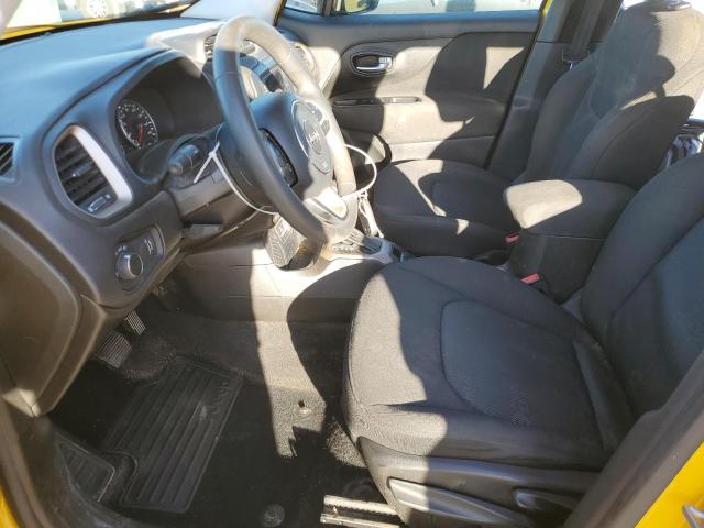 ZACCJAAB8HPE69407 - 2017 JEEP RENEGADE SPORT 黄色 照片 7