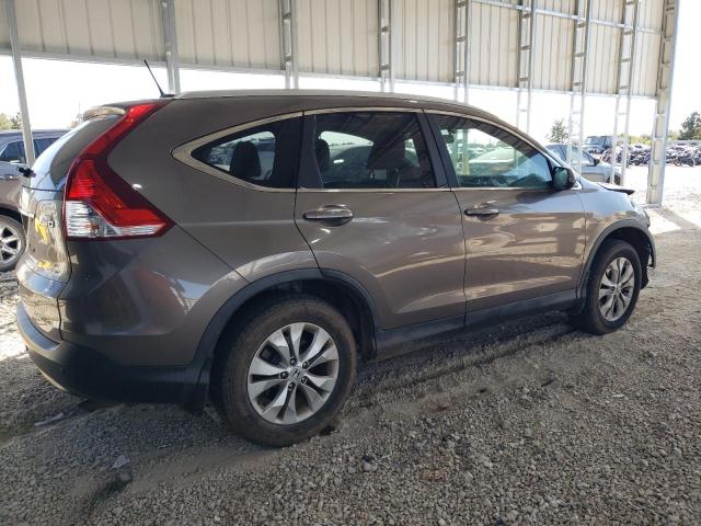 5J6RM4H70CL071801 - 2012 HONDA CR-V EXL GRAY photo 3