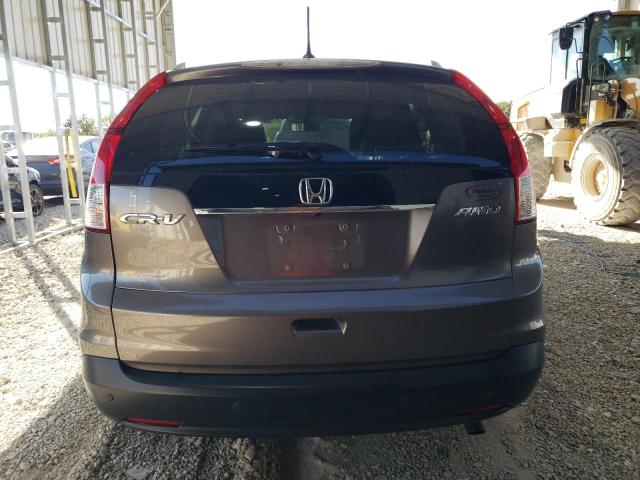 5J6RM4H70CL071801 - 2012 HONDA CR-V EXL GRAY photo 6