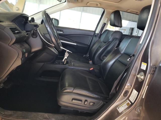 5J6RM4H70CL071801 - 2012 HONDA CR-V EXL GRAY photo 7