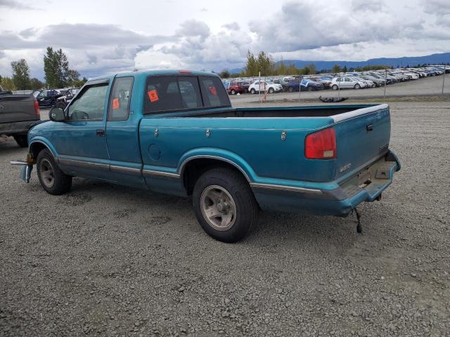 1GCCS19X6T8143781 - 1996 CHEVROLET S TRUCK S10 მწვანე ფოტო 2
