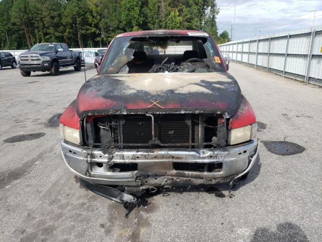 1B7HC16ZXVJ518639 - 1997 DODGE RAM 1500 წითელი ფოტო 5