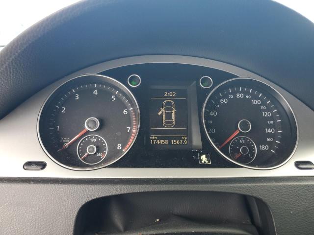 WVWMN7ANXAE530227 - 2010 VOLKSWAGEN CC SPORT GRAY photo 9