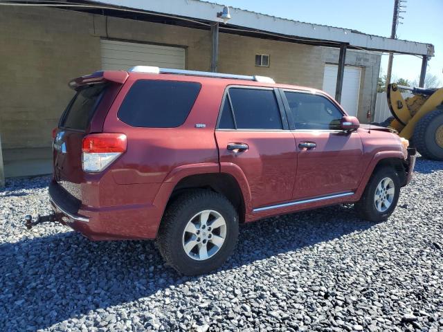 JTEBU5JR1C5088020 - 2012 TOYOTA 4RUNNER SR5 红色 照片 3