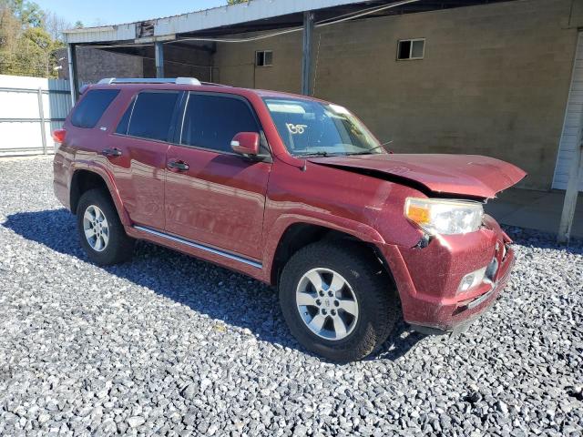 JTEBU5JR1C5088020 - 2012 TOYOTA 4RUNNER SR5 红色 照片 4