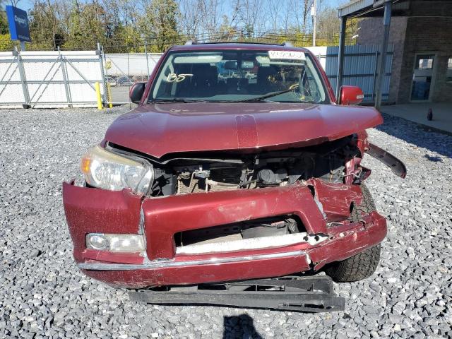 JTEBU5JR1C5088020 - 2012 TOYOTA 4RUNNER SR5 红色 照片 5