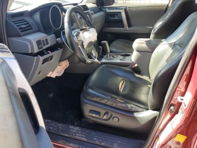 JTEBU5JR1C5088020 - 2012 TOYOTA 4RUNNER SR5 红色 照片 7
