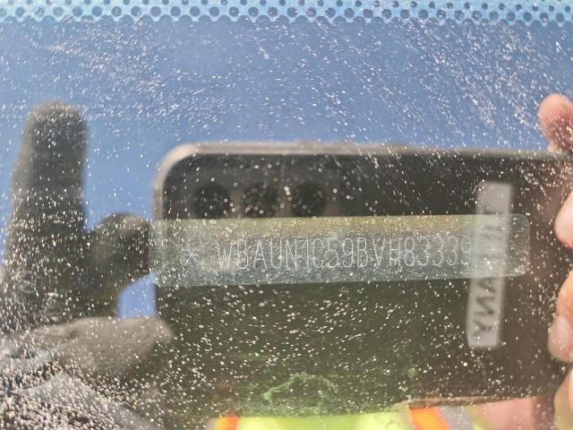 WBAUN1C59BVH83339 - 2011 BMW 128 I GRAY photo 12