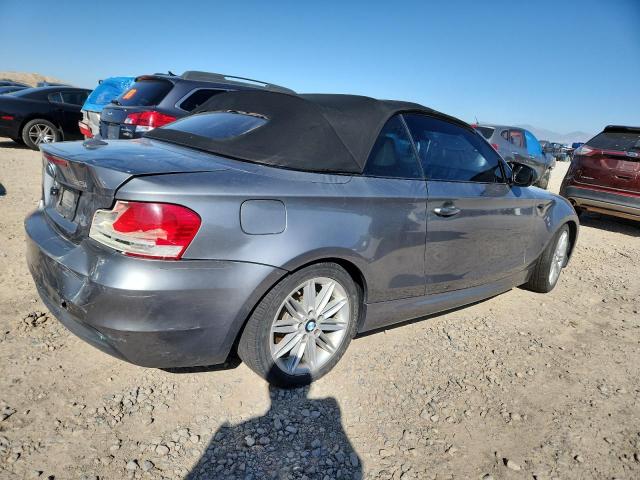 WBAUN1C59BVH83339 - 2011 BMW 128 I GRAY photo 3