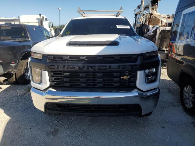 1GB4YLE75NF257343 - 2022 CHEVROLET SILVERADO K2500 HEAVY DUTY WHITE photo 5