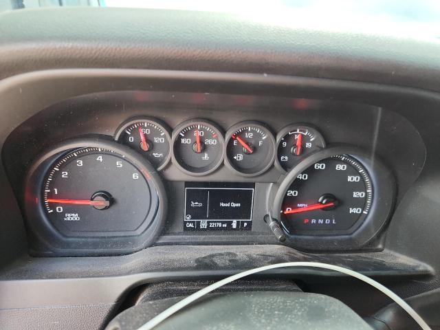 1GB4YLE75NF257343 - 2022 CHEVROLET SILVERADO K2500 HEAVY DUTY WHITE photo 9