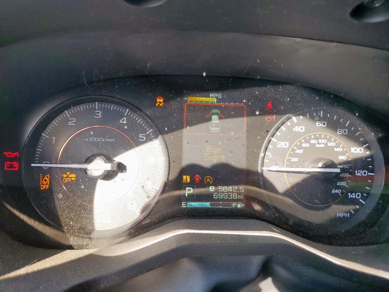 JF2GTAEC4MH233581 - 2021 SUBARU CROSSTREK PREMIUM Turkuaz fotoğraf 9