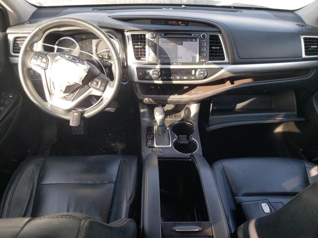 5TDKKRFH6FS052341 - 2015 TOYOTA HIGHLANDER XLE SILVER photo 8