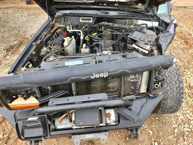 1J4FF48S7YL105094 - 2000 JEEP CHEROKEE SPORT 黑色 照片 12