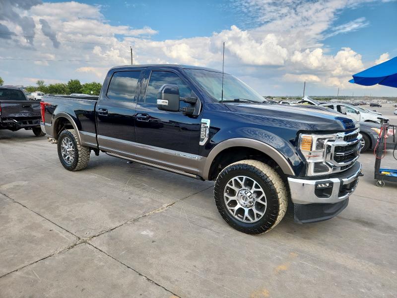 1FT8W2BT0NEC55407 - 2022 FORD F250 SUPER DUTY ლურჯი ფოტო 4