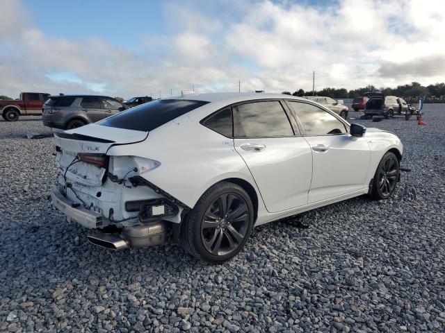 19UUB5F56NA003726 - 2022 ACURA TLX TECH A WHITE photo 3