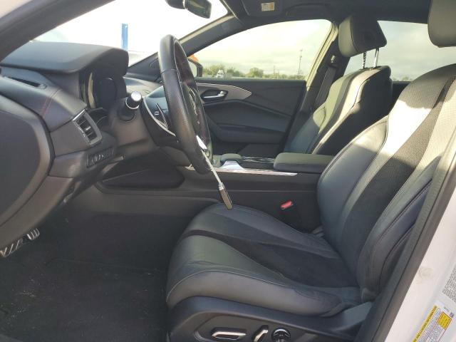 19UUB5F56NA003726 - 2022 ACURA TLX TECH A WHITE photo 7