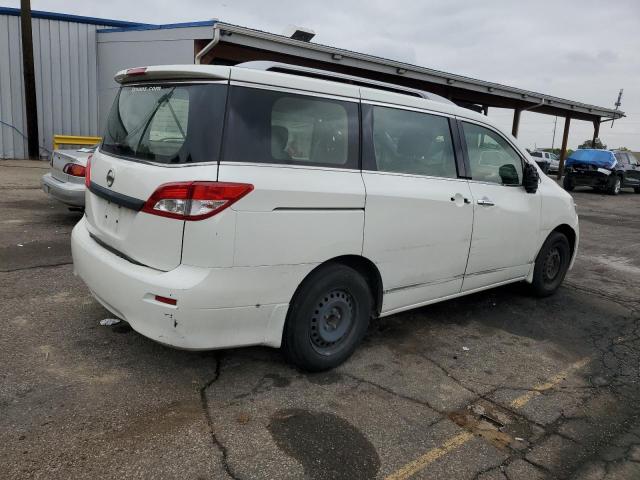 JN8AE2KP2F9122962 - 2015 NISSAN QUEST S WHITE photo 3