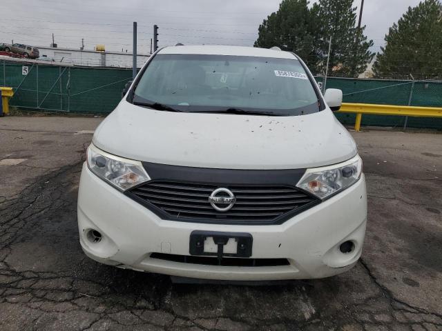 JN8AE2KP2F9122962 - 2015 NISSAN QUEST S WHITE photo 5
