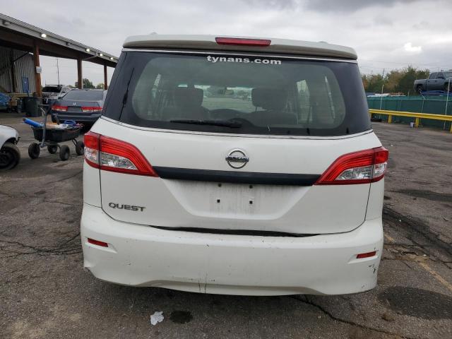 JN8AE2KP2F9122962 - 2015 NISSAN QUEST S WHITE photo 6