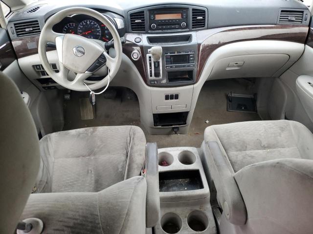 JN8AE2KP2F9122962 - 2015 NISSAN QUEST S WHITE photo 8