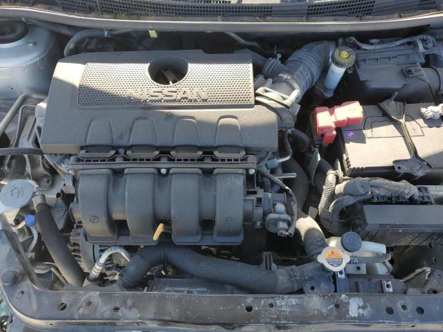 3N1AB7AP0KY409081 - 2019 NISSAN SENTRA S SILVER photo 11