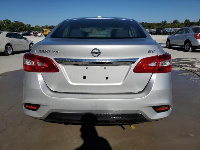 3N1AB7AP0KY409081 - 2019 NISSAN SENTRA S SILVER photo 6
