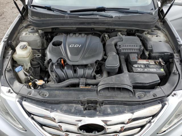 5NPEC4AC2BH008975 - 2011 HYUNDAI SONATA SE ვერცხლისფერი ფოტო 11