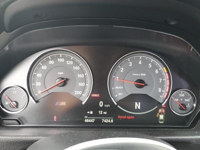 WBS8M9C57J5J79525 - 2018 BMW M3 BLACK photo 9