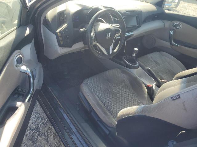 JHMZF1C63BS008045 - 2011 HONDA CR-Z EX BLACK photo 8