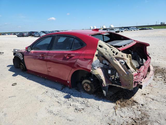 19UUB2F67JA012596 - 2018 ACURA TLX TECH+A Красный фото 2