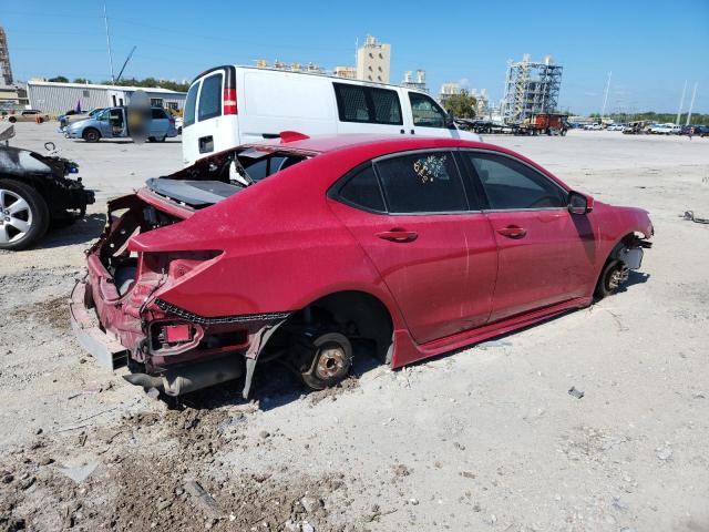 19UUB2F67JA012596 - 2018 ACURA TLX TECH+A Красный фото 3