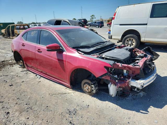 19UUB2F67JA012596 - 2018 ACURA TLX TECH+A Красный фото 4