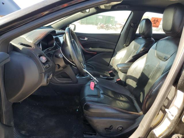 1C3CDFEB6ED768309 - 2014 DODGE DART GT BLACK photo 7