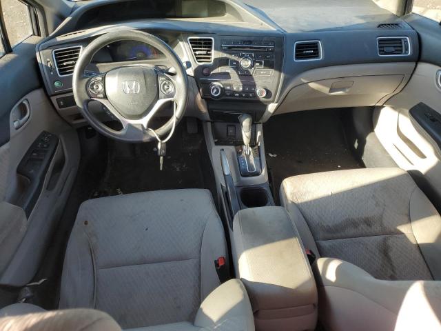 19XFB2F50EE014871 - 2014 HONDA CIVIC LX GRAY photo 8