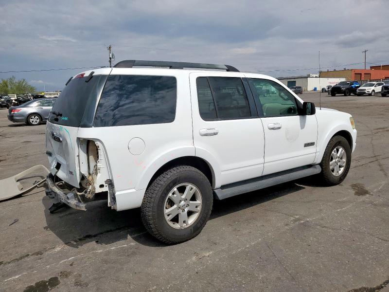 1FMEU73E17UB67556 - 2007 FORD EXPLORER XLT თეთრი ფოტო 3