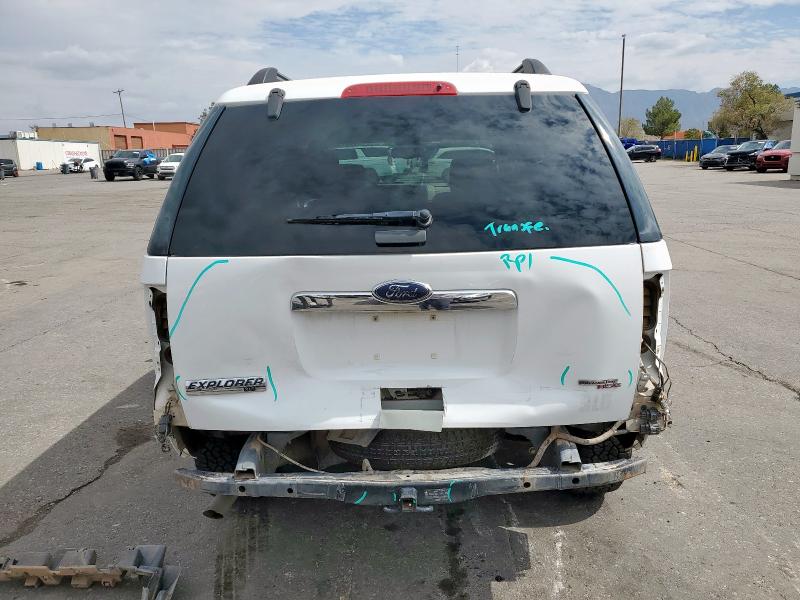 1FMEU73E17UB67556 - 2007 FORD EXPLORER XLT თეთრი ფოტო 6