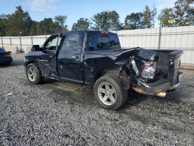 1C6RD6LT3CS313449 - 2012 DODGE RAM 1500 SLT Чорний фото 2