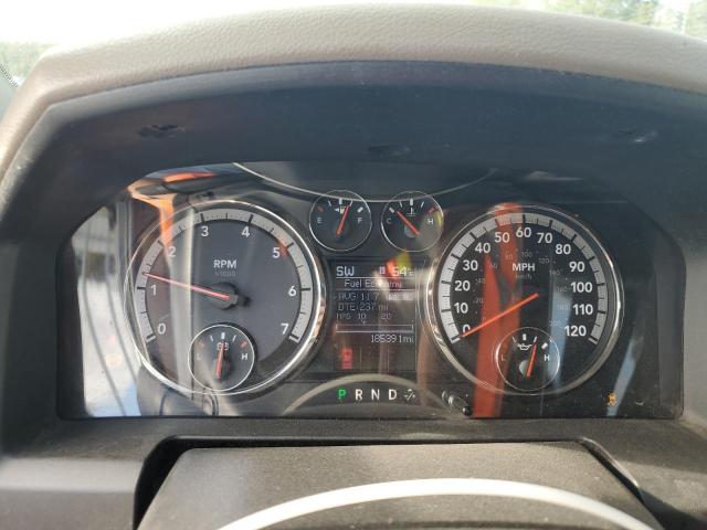 1C6RD6LT3CS313449 - 2012 DODGE RAM 1500 SLT Чорний фото 9