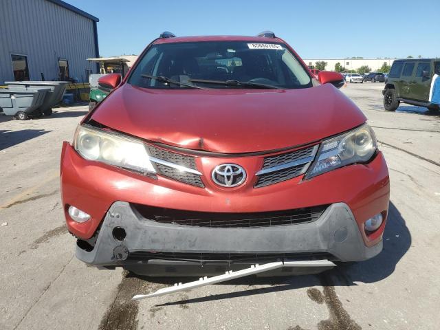 2T3WFREV0FW195037 - 2015 TOYOTA RAV4 XLE 红色 照片 5