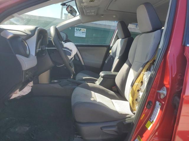 2T3WFREV0FW195037 - 2015 TOYOTA RAV4 XLE 红色 照片 7