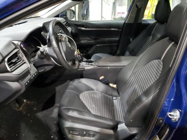 4T1T11BKXRU121442 - 2024 TOYOTA CAMRY SE NIGHT SHADE BLUE photo 7