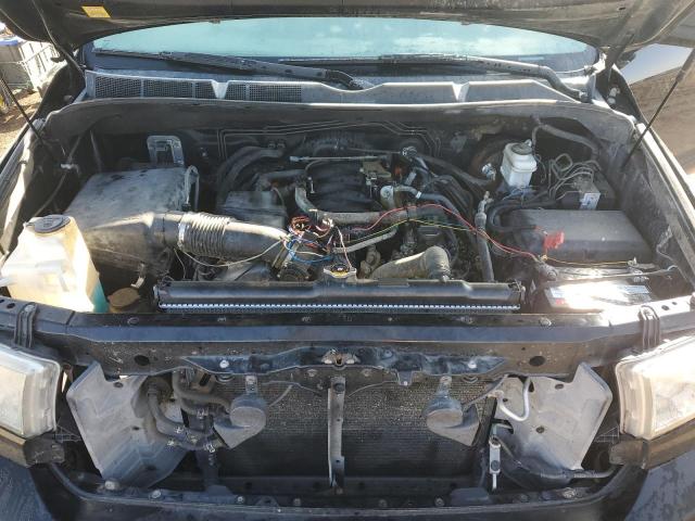 5TFUY5F14CX258606 - 2012 TOYOTA TUNDRA DOUBLE CAB SR5 BLACK photo 11
