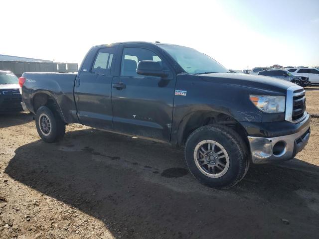 5TFUY5F14CX258606 - 2012 TOYOTA TUNDRA DOUBLE CAB SR5 BLACK photo 4